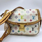 LOUIS VUITTON Monogram Multicolor Sologne Blanc M92661 LV x TM