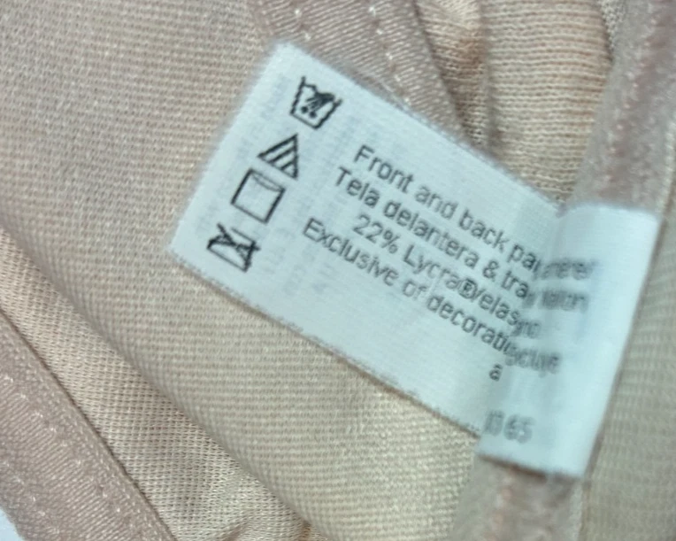 FLEXEES Beige Desnudo Cintura Alta Modelador BRAGAS BRIEF Panty GRANDE 3918 Boudoir LEER Foto 4 de 4