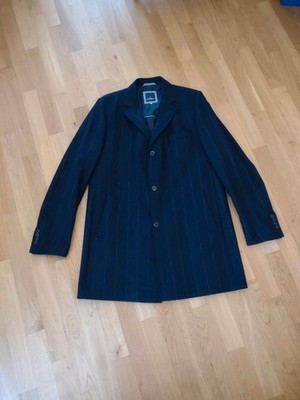 Daniel Hechter coat men's navy wool art. 162252 color 680 size 56 New