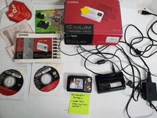 IMPERFECT - Casio Exilim EX-V8 Digital Camera 8.1MP 2.5" LCD 7x Zoom - READ