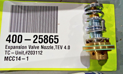 Emerson Alco 400-25865 TEV 4.0 Expansion Valve Nozzle HVAC Refrigeration TXV