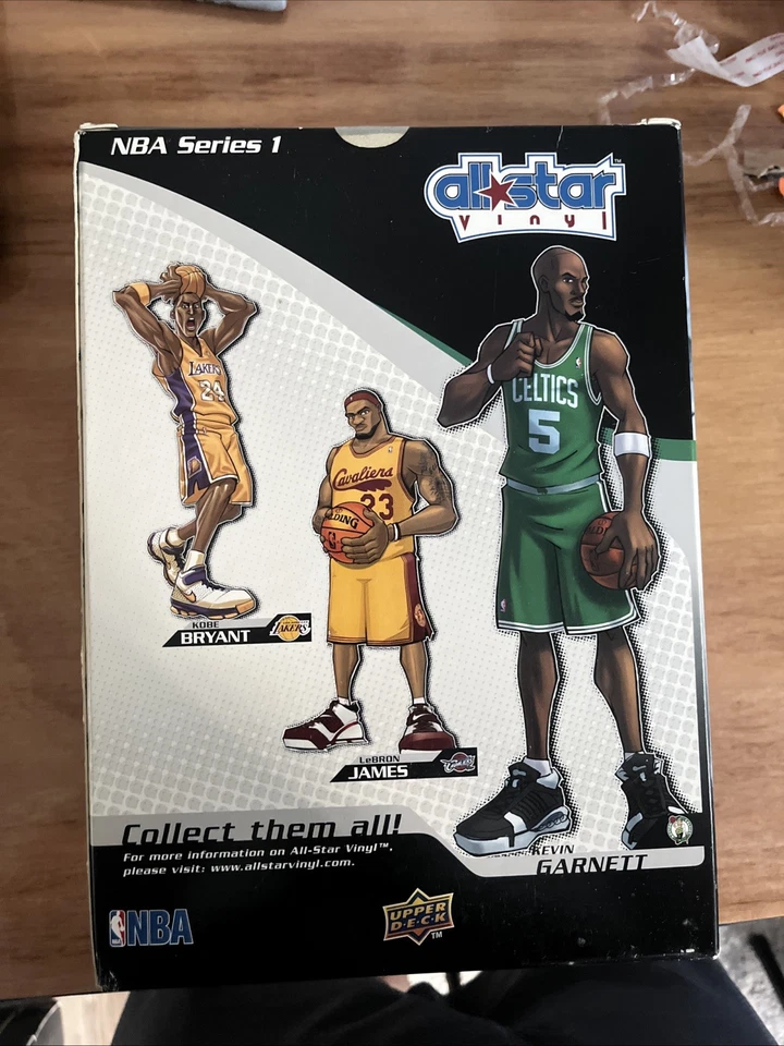 Figura de cubierta superior de vinilo All Star de Kevin Garnett Boston Celtics NBA 10" SELLADA Foto 4 de 4