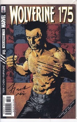WOLVERINE #175 (2002) - Frank Tieri Signed VARIANT Cover