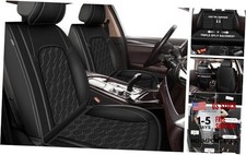 Seat Covers for Kia Optima 2002-2020, 5 Seat 5 Seats fit for Optima 054 black