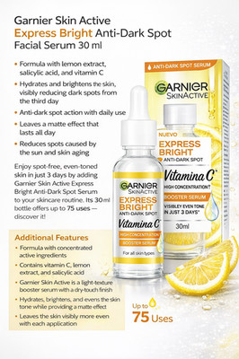 Garnier Skin Active express Anti-Dark Spot Lightening Face Serum 30 ml