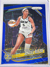 Panini Prizm WNBA 2025 Angel Reese Chicago Sky #92 Blue Velocity