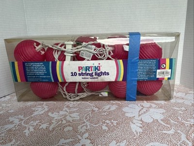 Partiki Blow Mold  Paper Lantern 10 String Lights