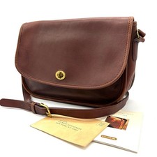 Borsa a tracolla Coach in pelle vintage autentica dal Giappone