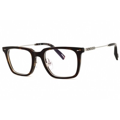 Chopard Men's Eyeglasses Havana Acetate Rectangular Full Rim Frame VCH346 03AQ