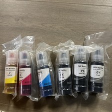 Genuine Epson 552 Ink Bottles for ET-8500 / ET-8550 OEM Black And Color Open Box