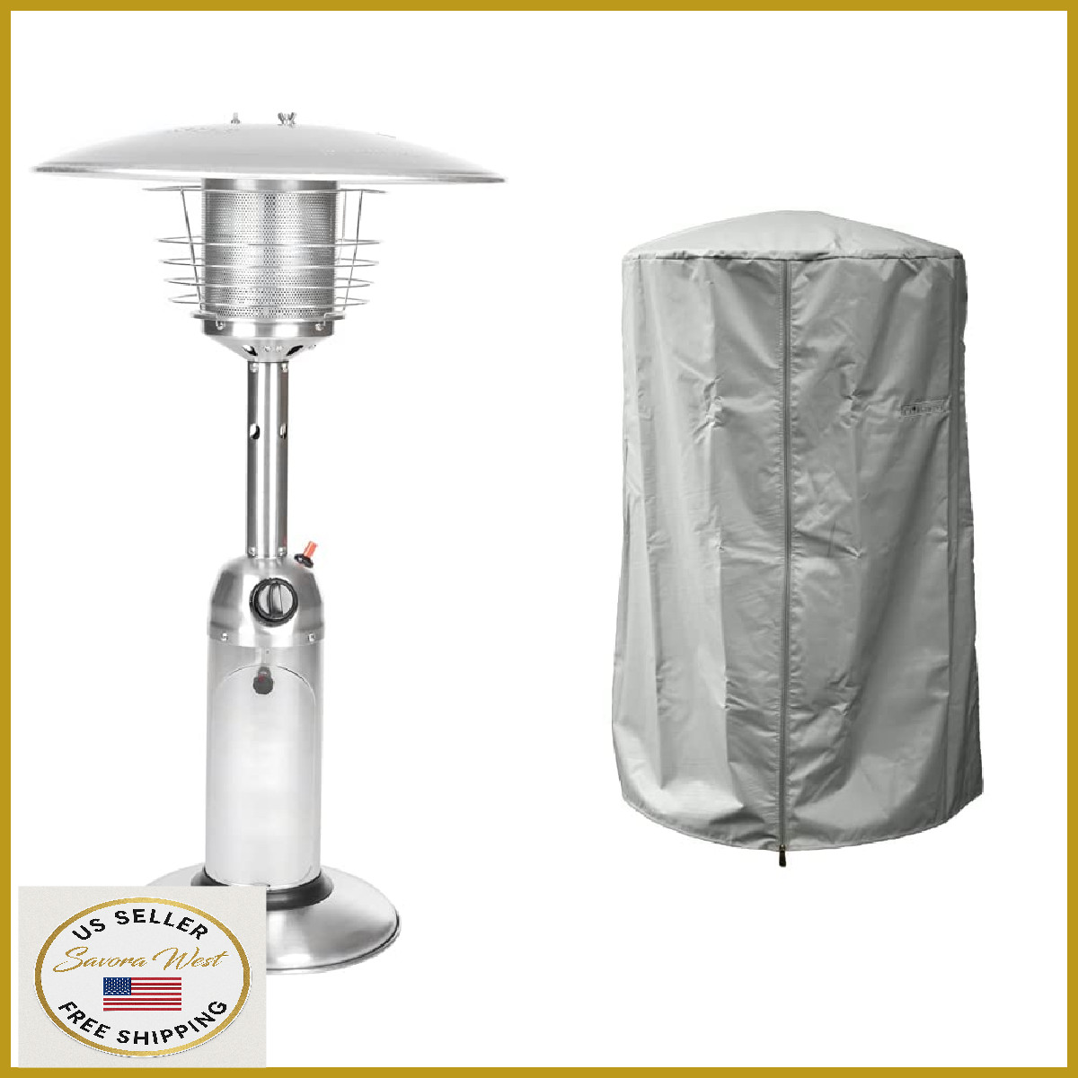 + Hiland Waterproof Tabletop Heater Cover