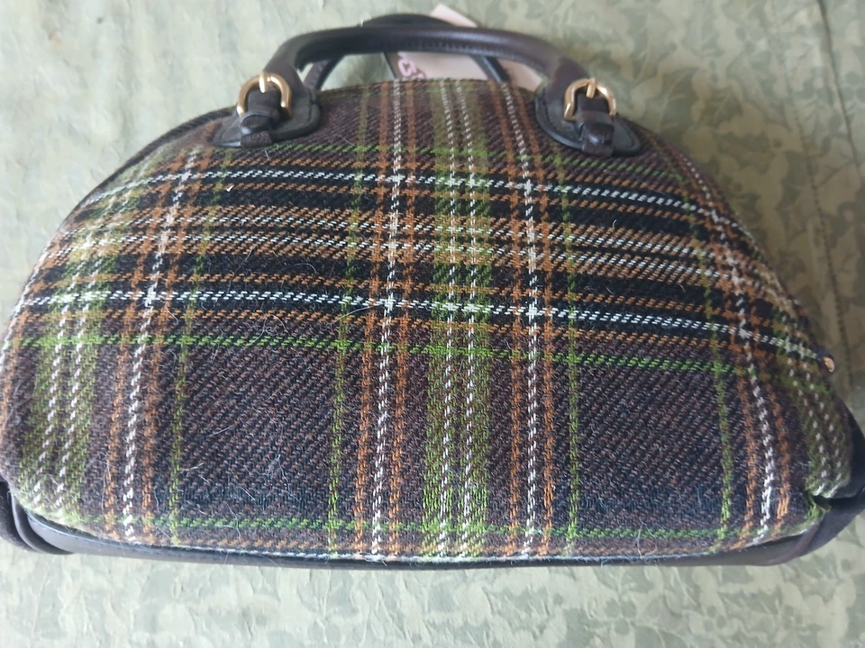 Новый с ярлыками JUICY COUTURE Y2K коричневый котелок сумка - Изображение 2 из 4