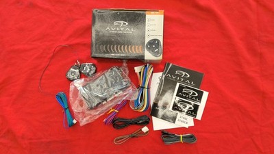 Avital 1 Way Security System Model 3100LX lock unlock trunk panic/car finder