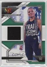 2022 Panini WWE NXT NXT Memorabilia Green Ivy Nile #NXM-IVN Rookie RC 02l5