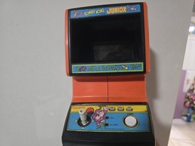 Working Coleco Donkey Kong Junior Handheld Electronic Tabletop Game 1982