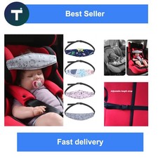 Baby Car Seat Head Support Stroller Fastening Belt Adjustable Pillow