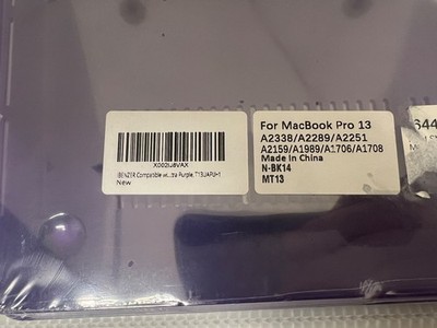 IBENZER Plastic hard shell for MacBook Pro 13 inch a2338 / a2289