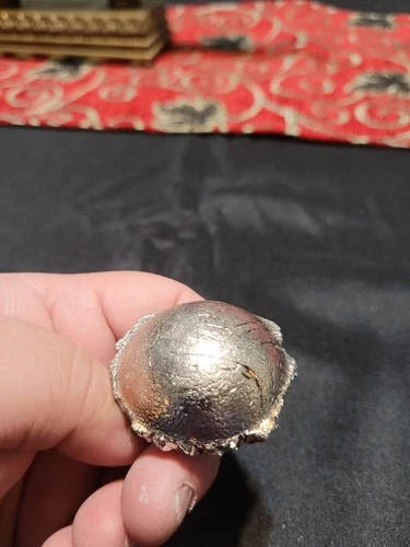 Bismuth Button Ingot: 0.999 Bi , +100g