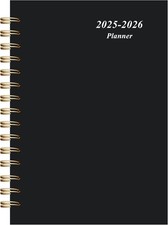 2026 Weekly Monthly Planner Jan-Dec 5.5x8.5 Hard Cover Goal Setting 144 Pages