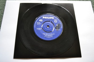 Dusty Springfield   I Only Want To Be With You 7'' Vinyl 1963 Philips   BF 1292