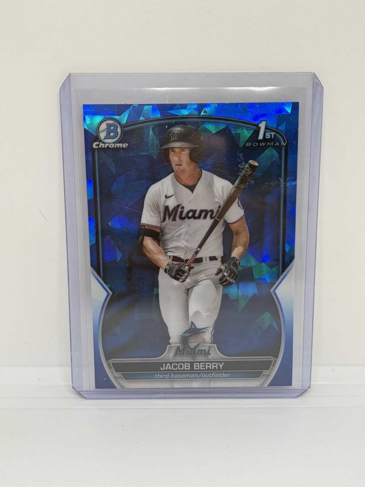 2023 Bowman Sapphire Edition Chrome Prospects Jacob Berry #BCP-108