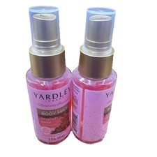 2PK YARDLEY LONDON Naturally Inspired Fine Fragrance Body Mist ENGLISH ROSE 2oz 