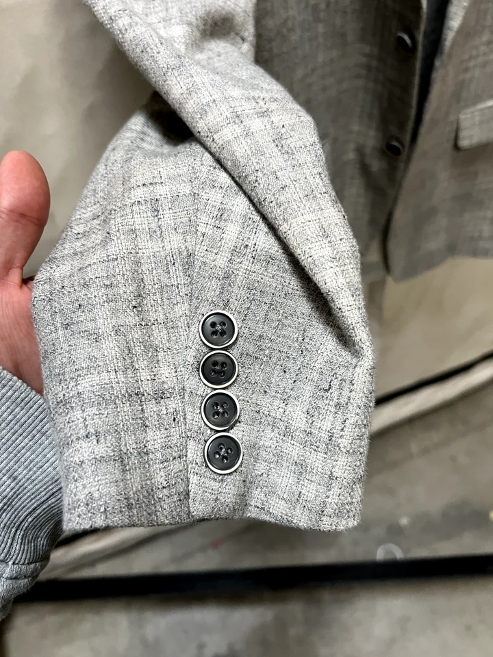 Abrigo deportivo para hombre John Varvatos BOND-JF, talla 40R Drop 7, usado excelente Foto 3 de 4