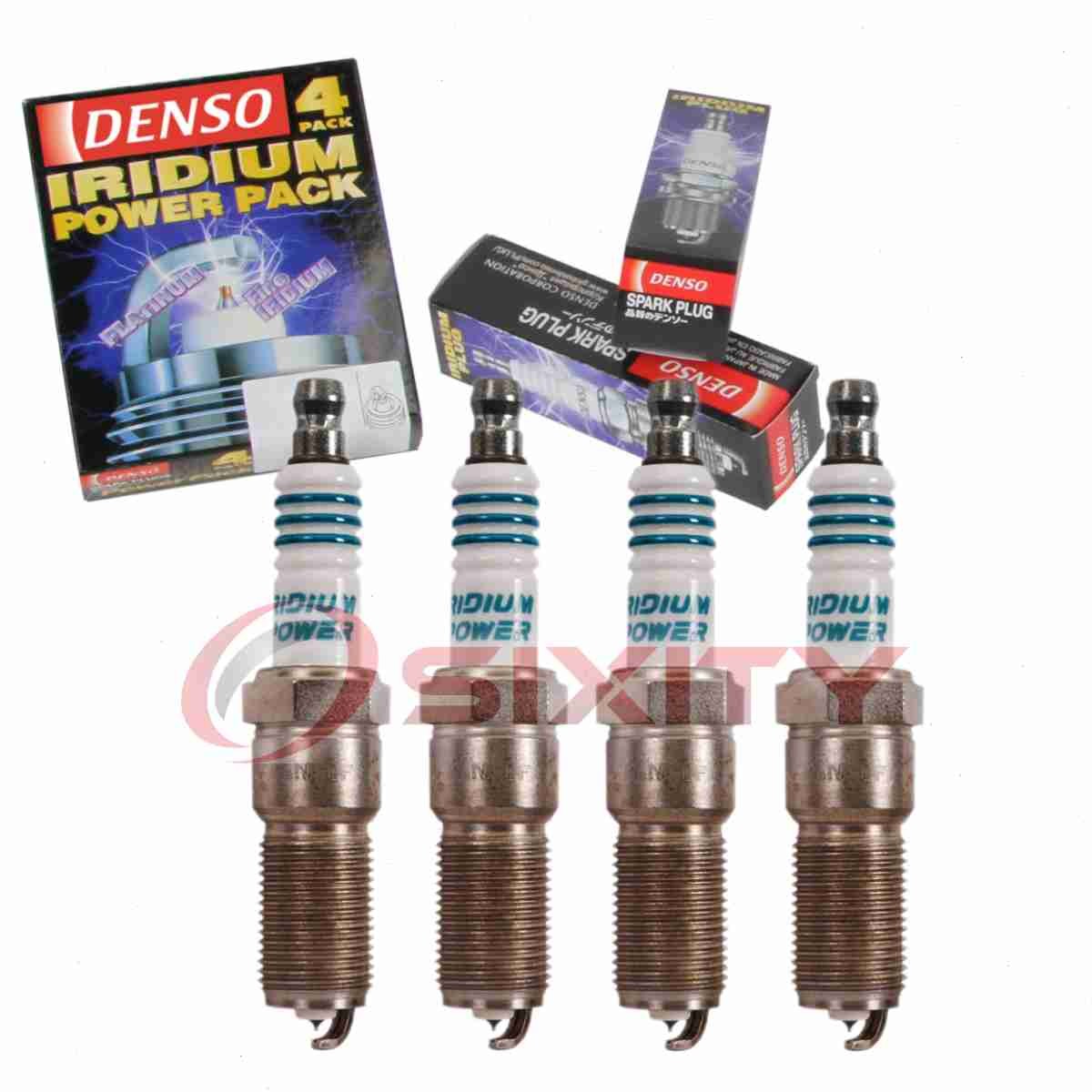 4 pc DENSO 5350 Iridium Power Spark Plugs for XP6083 XP6043 SVRE10PMC5 tq