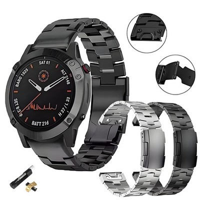 26/22mm QuickFit Release Titanium Band For Garmin Fenix 8Pro E 8 7X 6X Pro Strap