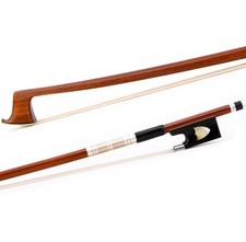 D.PECCATTE Copy Master Pernambuco Violin Bow 4/4 Ebony Shield Frog Silver Parts