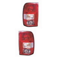 RüCkleuchten Heckleuchten Set Links & Rechts Rot FüR Ford Ranger ES ET