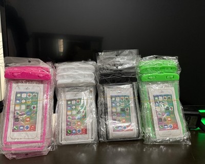 Waterproof Phone Pouch for iPhone 16 15 14 13 Pro Max, Dry Bag Beach 2-Pack