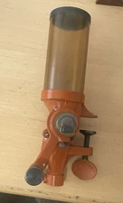 Vintage Lyman Ideal #55 Powder Measure  with drop tube & press adapter