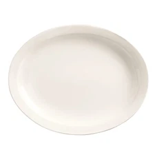World Tableware 840-530N-18 Porcelana Narrow Rim Platter - 12 / CS