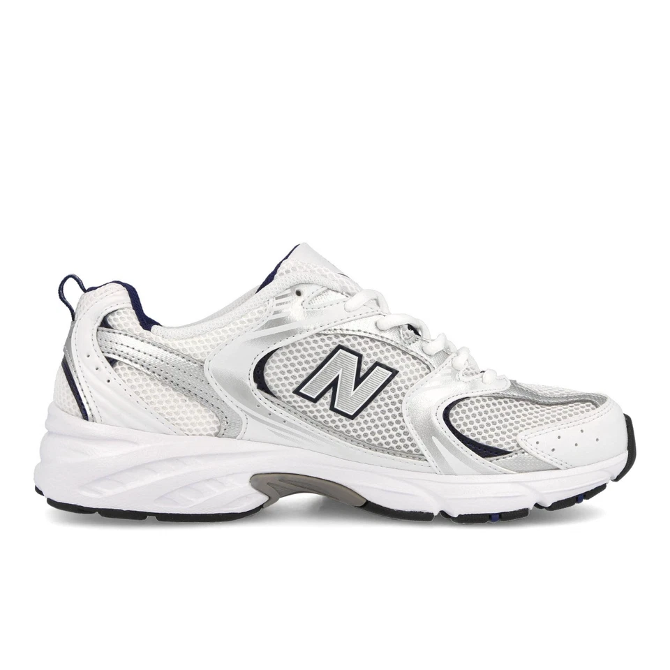 New Balance 530 Blanco Plata Azul Marino MR530SG Hombre Talla Nuevo Foto 4 de 4