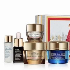 Est e Lauder 5Pc Skincare Set Revitalizing Supreme Day Night Creme- NEW
