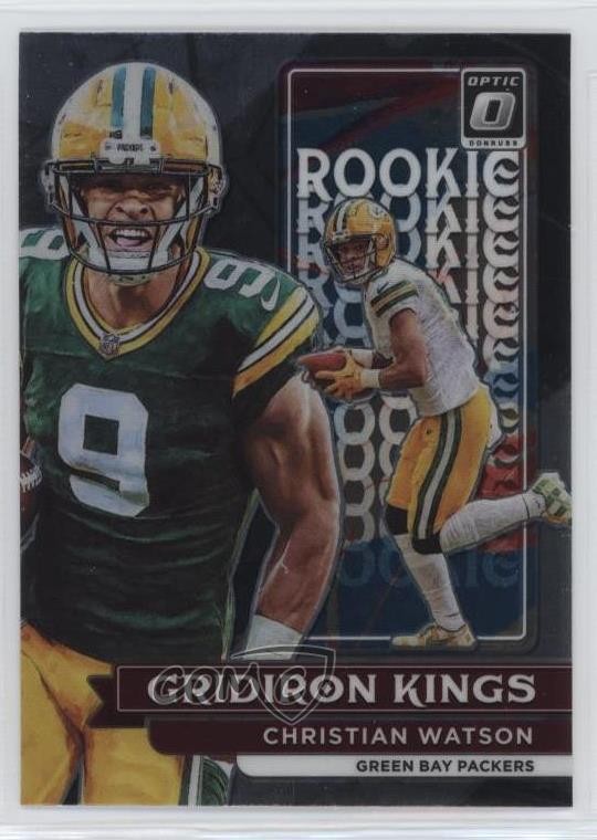 2022 Panini Donruss Optic Rookie Gridiron Kings Christian Watson #RGK-20 RC