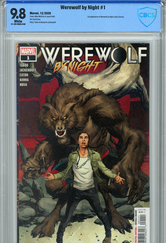 Werewolf by Night #1 2020 Marvel CBCS 9.8 White 1st Appearance of Jake Gomez!