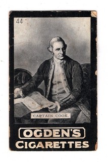 Ogdens Sydney Australia card c1900 Captain Cook