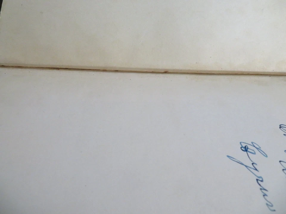 Signed Poetry Book Memories Poet Cyrus Noble Ohio Poems 1922 - Image 4 of 4