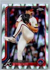 2025 Topps Chrome - Spencer Strider #46 RayWave Refractor