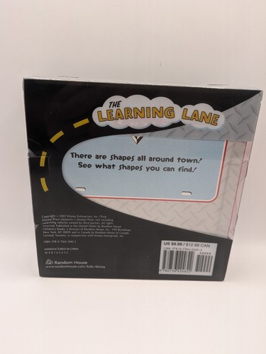 Disney Pixar Cars The Learning Lane 4 Books Colors Shapes Counting Opposites VGC - Picture 2 of 14