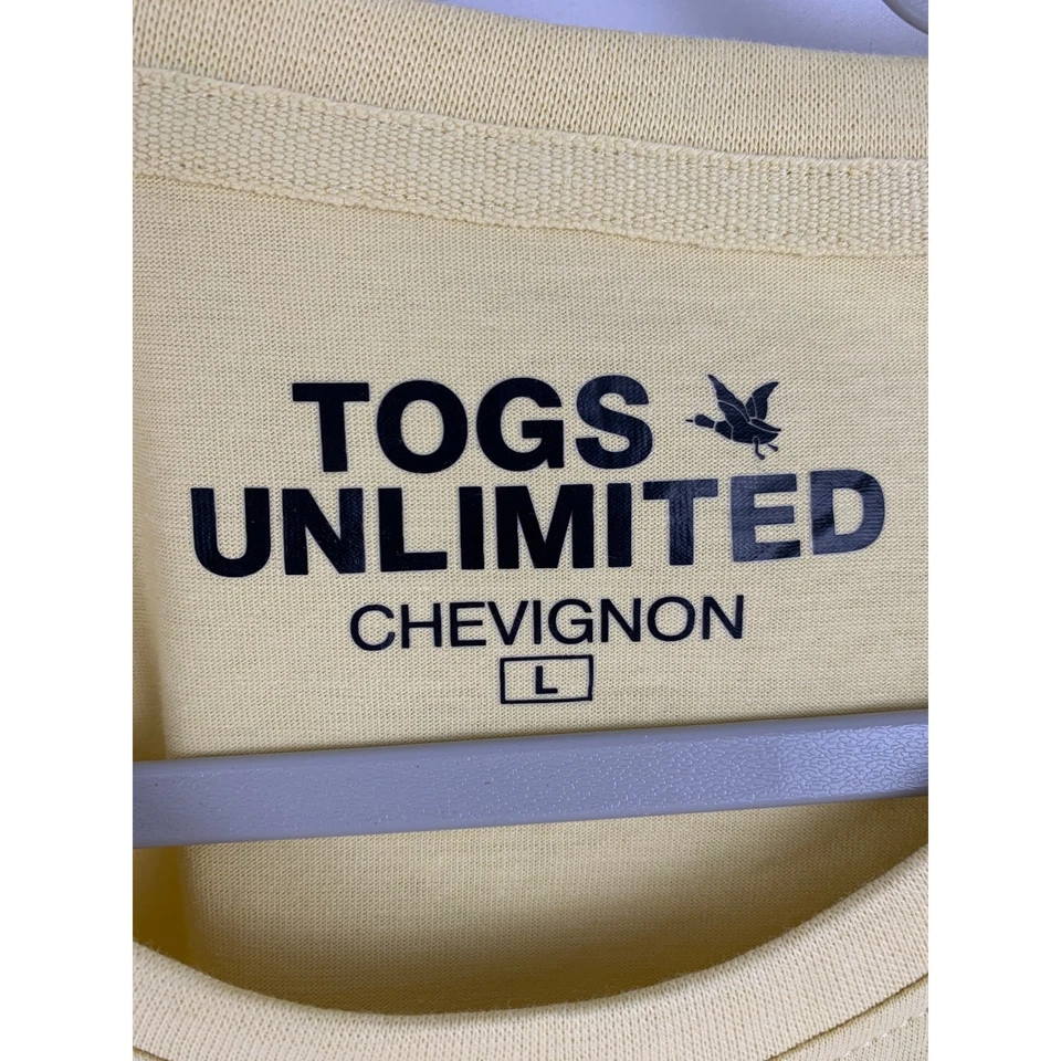 Camiseta Chevignon Togs Unlimited Duck Manga Larga Para Hombre Mediana Grande Chino Nueva Foto 4 de 4