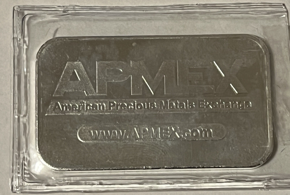 (1) APMEX 1 OZ .999 SILVER BARS, FAST SHIPPING!!!! | eBay