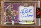 Magic Johnson, 2025 Leaf Metal Authentics Inscriptions Autograph, Purple 112/150