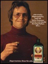J&auml;germeister #1050 - Reklame Werbeanzeige Original-Werbung 1977