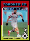 2021 Topps Chrome MLS Jonathan Osorio TF75-11 1975-76 Topps Footballers