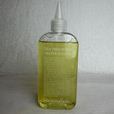 Steam Base Tea Tree Scalp Water Scaler: 250 ml / 8.45 fl. oz. Exp 06/2027