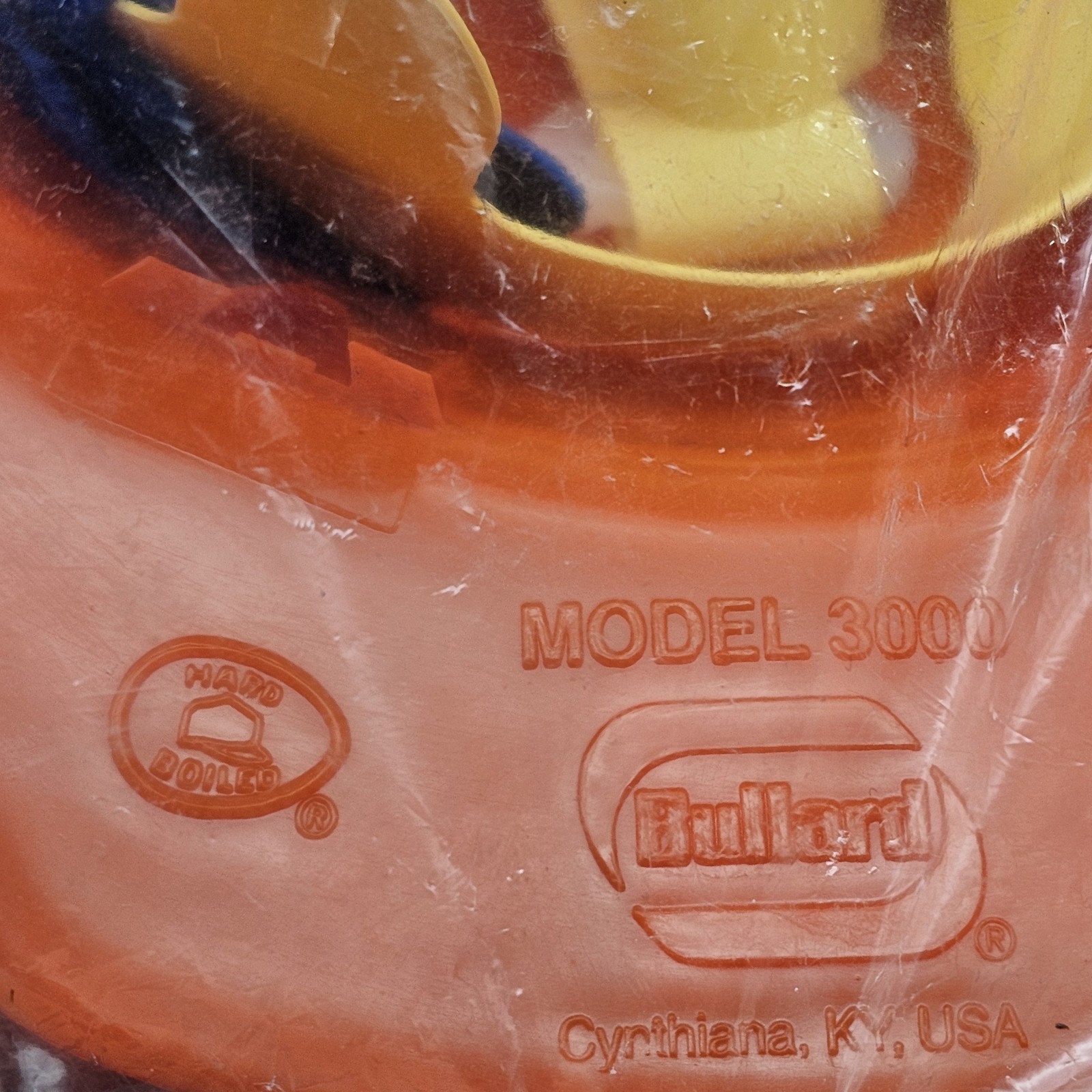 Bullard Hard Boiled Model 3000 Orange Safety Helmet New