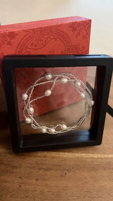Freshwater Pearl Chain Bracelet women fashion